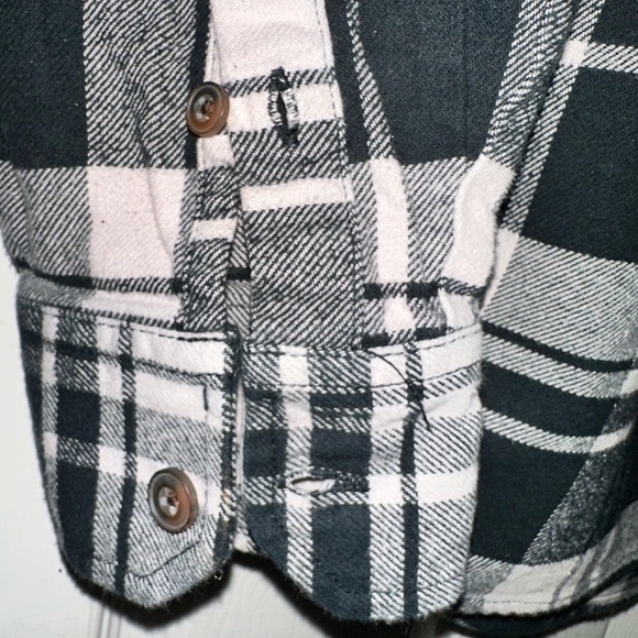 Jachs MFG Heritage Flannel Shirt - Black and White - Large - Picture 6 of 6